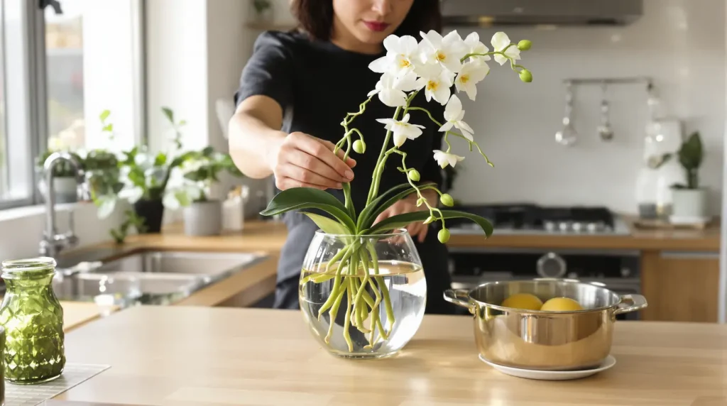 Orchidée : faites-la fleurir rapidement grâce à une pomme de terre